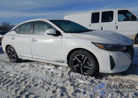 2025 Nissan Sentra Sv z USA, uszkodzony, nr VIN 3N1AB8CVXSY298315